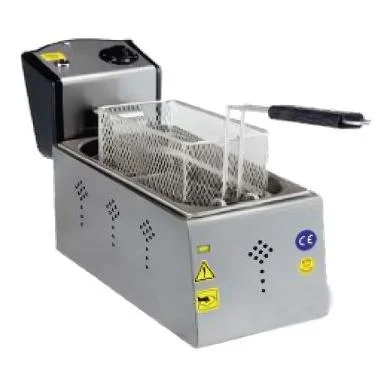 Tekli Elektrikli Fritöz Endüstriyel Mutfak Ekipmanı