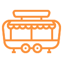 Yemek Römorku ikonu